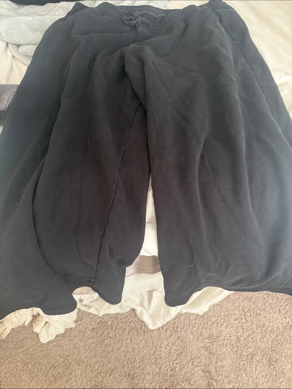 Hollister Black Kids Sweatpants - Cozy Pull-On Joggers